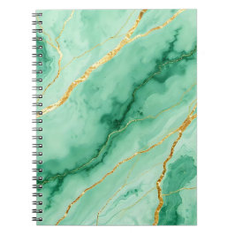 Caderno Espiral marble effect notebook