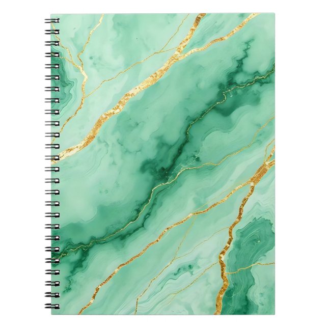 Caderno Espiral marble effect notebook (Frente)