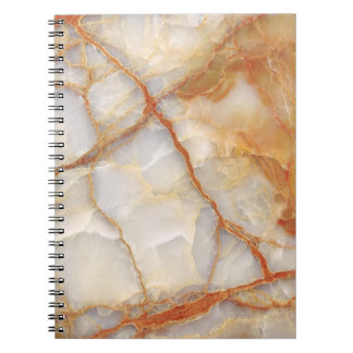 Caderno Espiral Marble Majestade: Elegância brilhante