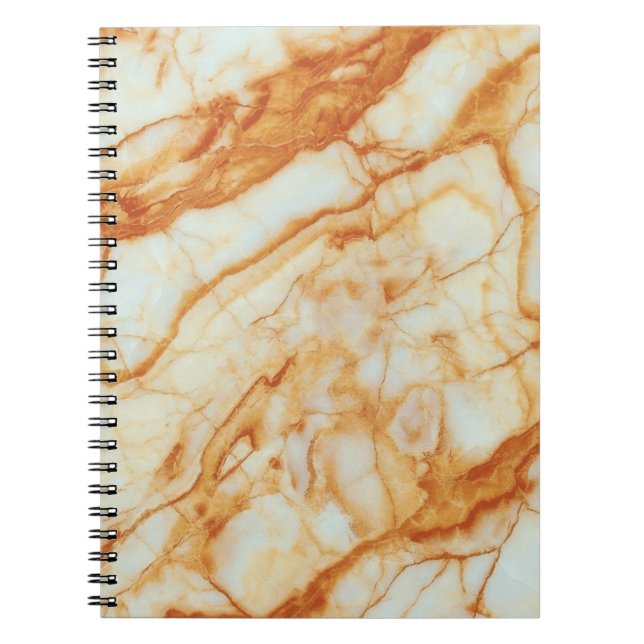 Caderno Espiral marble pattern (Frente)
