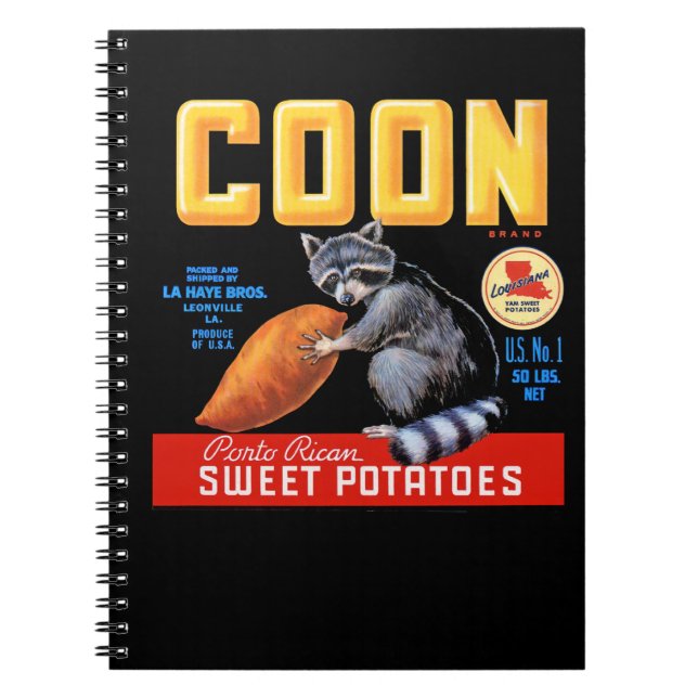 Caderno Espiral Marca de casulos Doces Batatas (Frente)