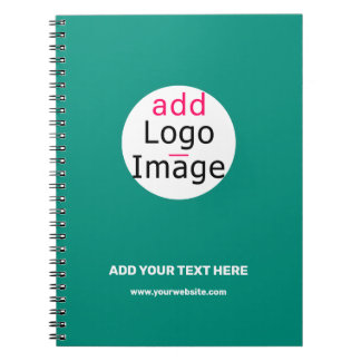 Caderno Espiral Marca personalizada profissional da moda esmeralda