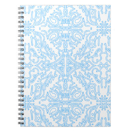Caderno Espiral Maré Azul Celestial