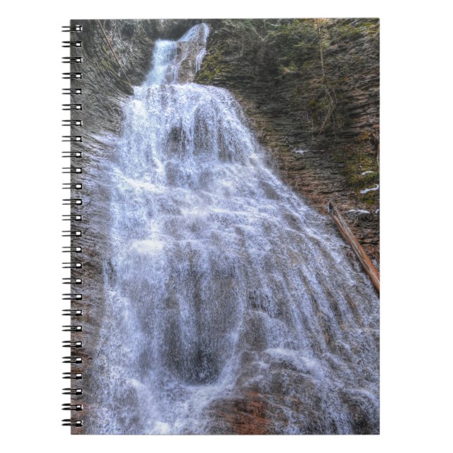 Caderno Espiral Margaret Falls, Impressão de Foto BC I (Frente)
