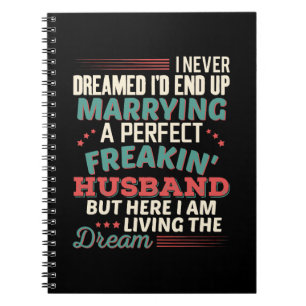 Caderno Espiral Marido Perfeito Irritante Humor Marido e Mulher