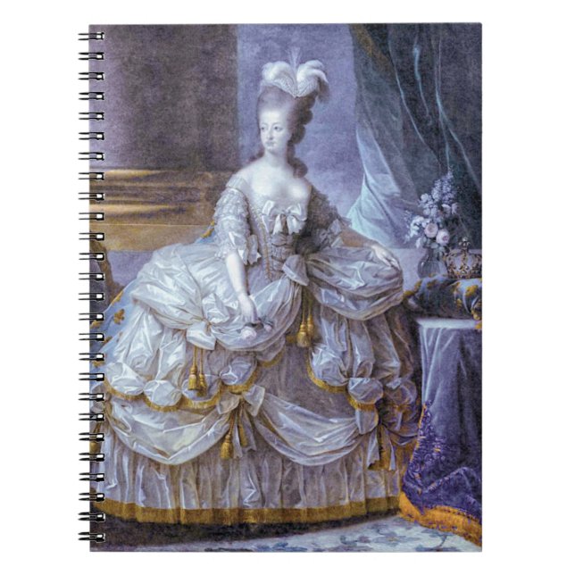Caderno Espiral Marie Antoinette (Frente)