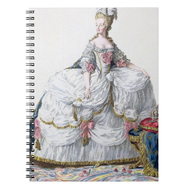 Caderno Espiral Marie Antoinette (1752-93) 'de DES Estam de (Frente)