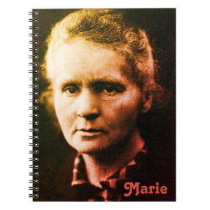 Caderno Espiral Marie Currie