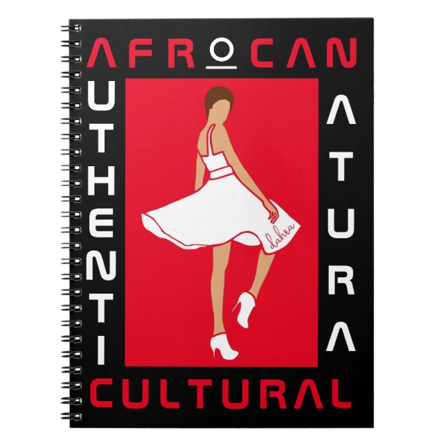 Caderno Espiral Marilyn MonFRO AFRoCA Afro Africa Mulher Negra (Frente)