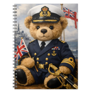 Caderno Espiral Marinha Real Richard