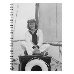 Caderno Espiral Marinheiro da mulher