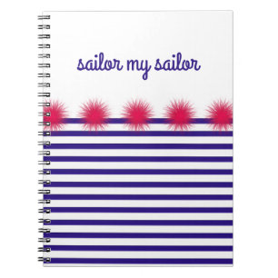 Caderno Espiral marinheiro meu marinheiro