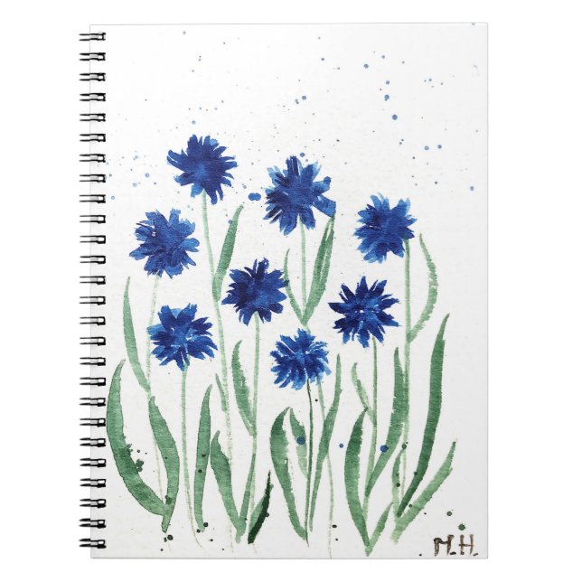 Caderno Espiral Marinho azul-cólico silvestre silvestre silvestre (Frente)