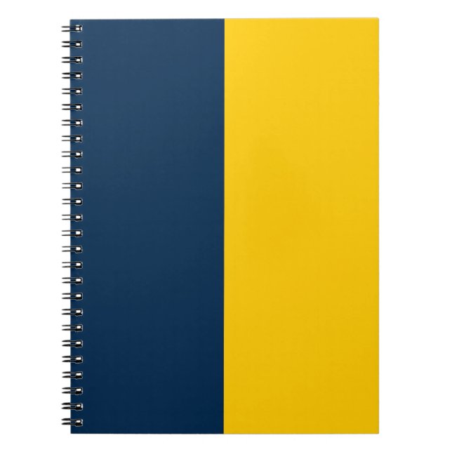 Caderno Espiral MARINHO e PERSONALIDADE DOURADA (Frente)