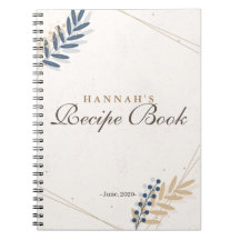 Marinho Rústico Floral Receita do Chá de panela Do