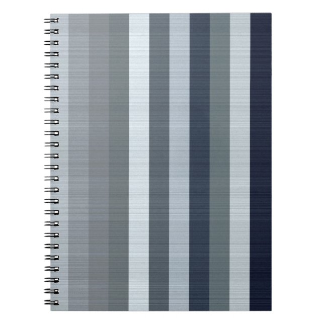 Caderno Espiral Marinhos Cinzas (Frente)