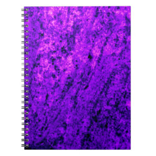 Caderno Espiral Mármore do rosa Purplish