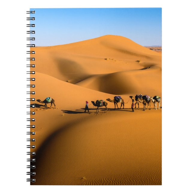 CADERNO ESPIRAL MARROCOS SAHARA (Frente)