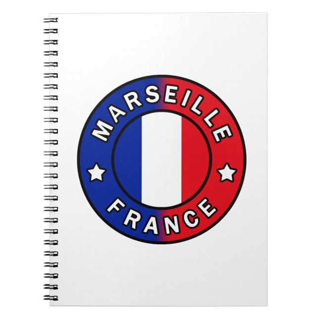 Caderno Espiral Marselha França (Frente)