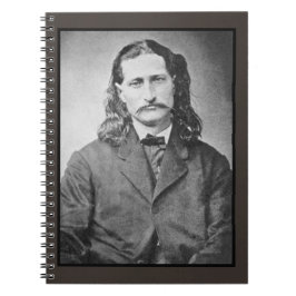 Caderno Espiral Marshal Wild Bill Hickok Old West Guncater