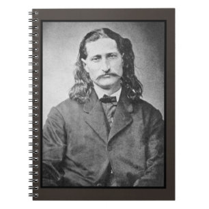Caderno Espiral Marshal Wild Bill Hickok Old West Guncater