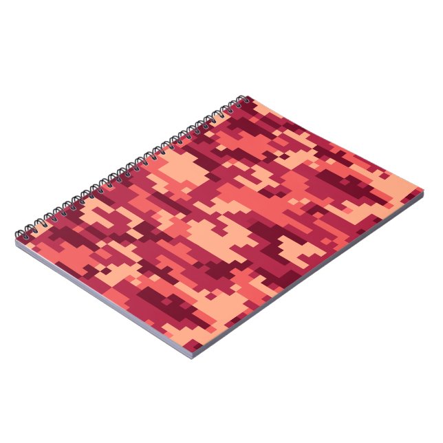 CADERNO ESPIRAL MARTIAN DESERT DIGITAL CAMO / CAMOUFLAGE (Left Side)