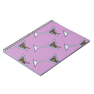 CADERNO ESPIRAL MARTINI NOTEBOOK