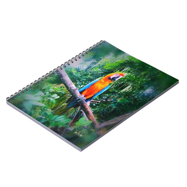 Caderno Espiral Martinique Macaw (Left Side)