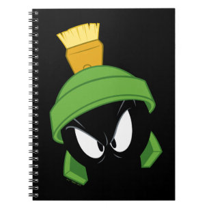 Caderno Espiral MARVIN O MARCIANO™ Rosto Irritado