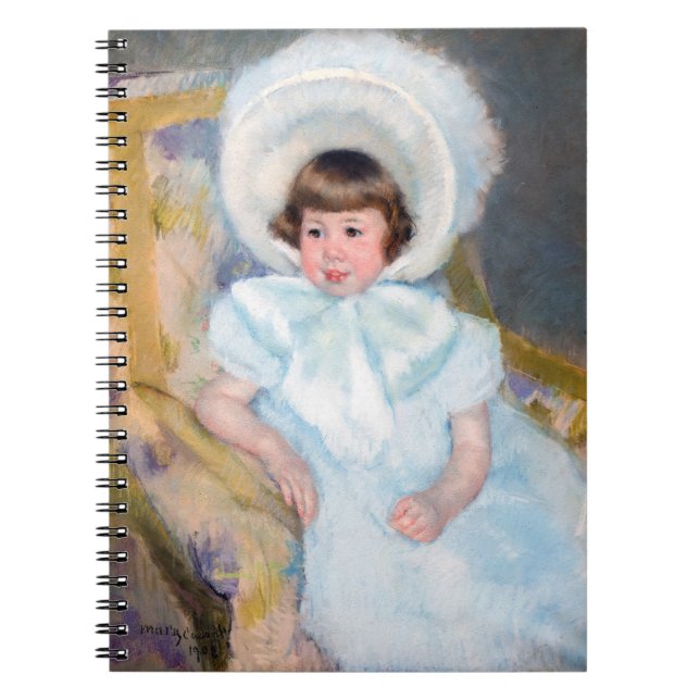 Caderno Espiral Mary Cassatt - Retrato Louise-Aurore Villeboeuf (Frente)