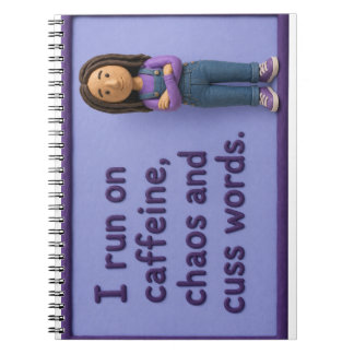 Caderno espiral Mary mal comportada