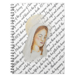 Caderno Espiral Mary’s Prayer