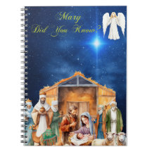 Mary Você Sabia?" - Notebook Espiral?