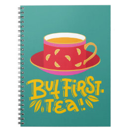 CADERNO ESPIRAL MAS PRIMEIRA CHÁ