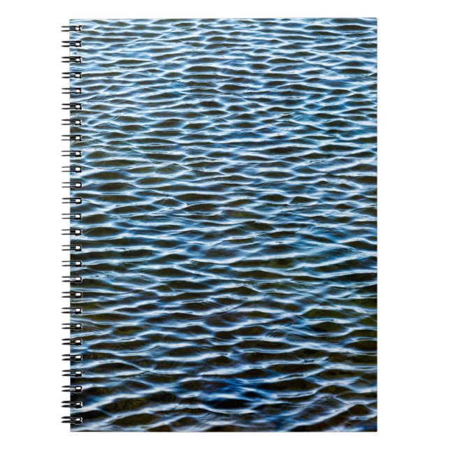Caderno Espiral Massa de água durante o dia (Frente)