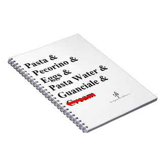 Caderno Espiral Massas alimentícias Carbonara