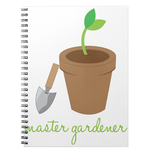 Caderno Espiral Master Gardener (Frente)