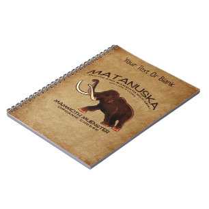Caderno Espiral Matanuska Mammoth Muenster Cheese