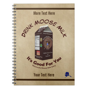 Caderno Espiral Matanuska Moose Milk