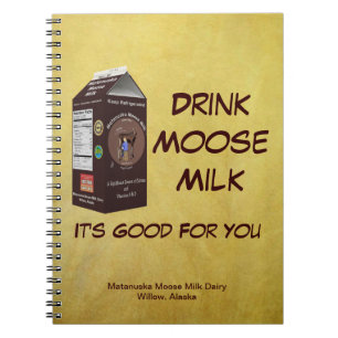 Caderno Espiral Matanuska Moose Milk