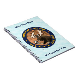 Caderno Espiral Matanuska Moose Milk