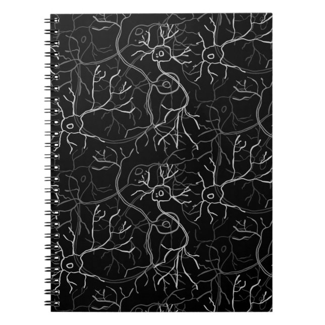 Caderno Espiral Matéria Cinzenta - Neurônios (Frente)