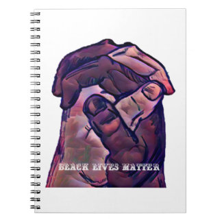 Caderno Espiral matéria da vida negra