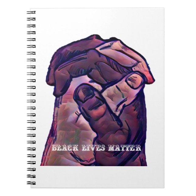 Caderno Espiral matéria da vida negra (Frente)