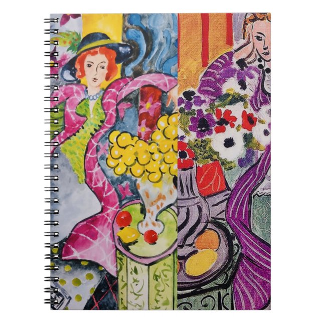 Caderno Espiral Matisse retrata com humor o mundo feminino.PNG (Frente)