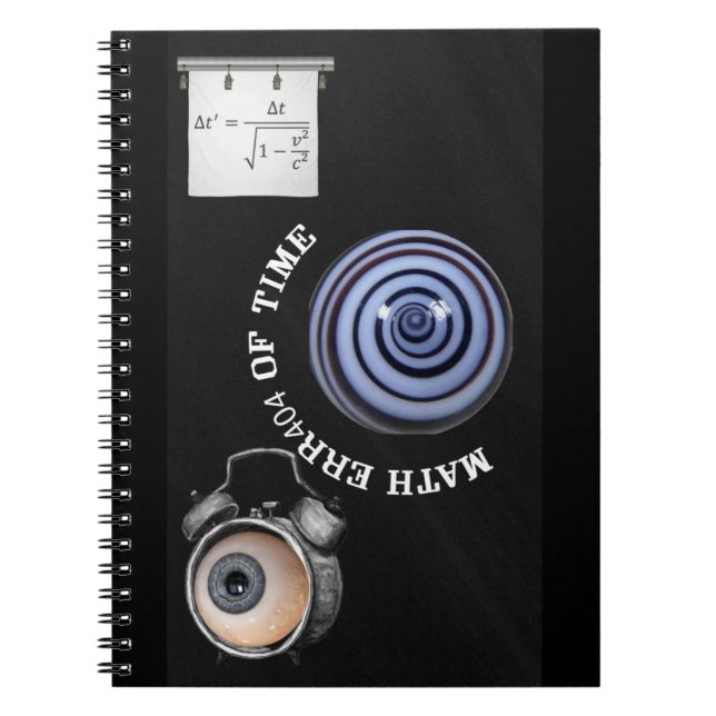 Caderno Espiral Matter of Time (Frente)
