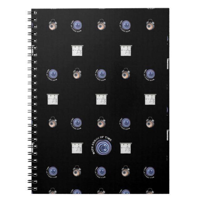 Caderno Espiral Matter of Time (Frente)