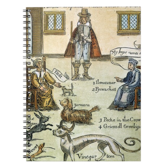 Caderno Espiral Matthew Hopkins (D 1647) (Frente)