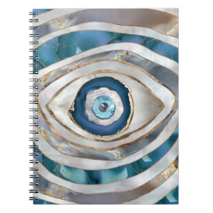 Caderno Espiral Mau, texturas Minerais e ouro