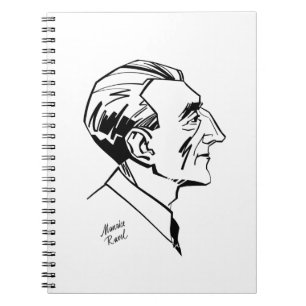Caderno Espiral Maurice Ravel